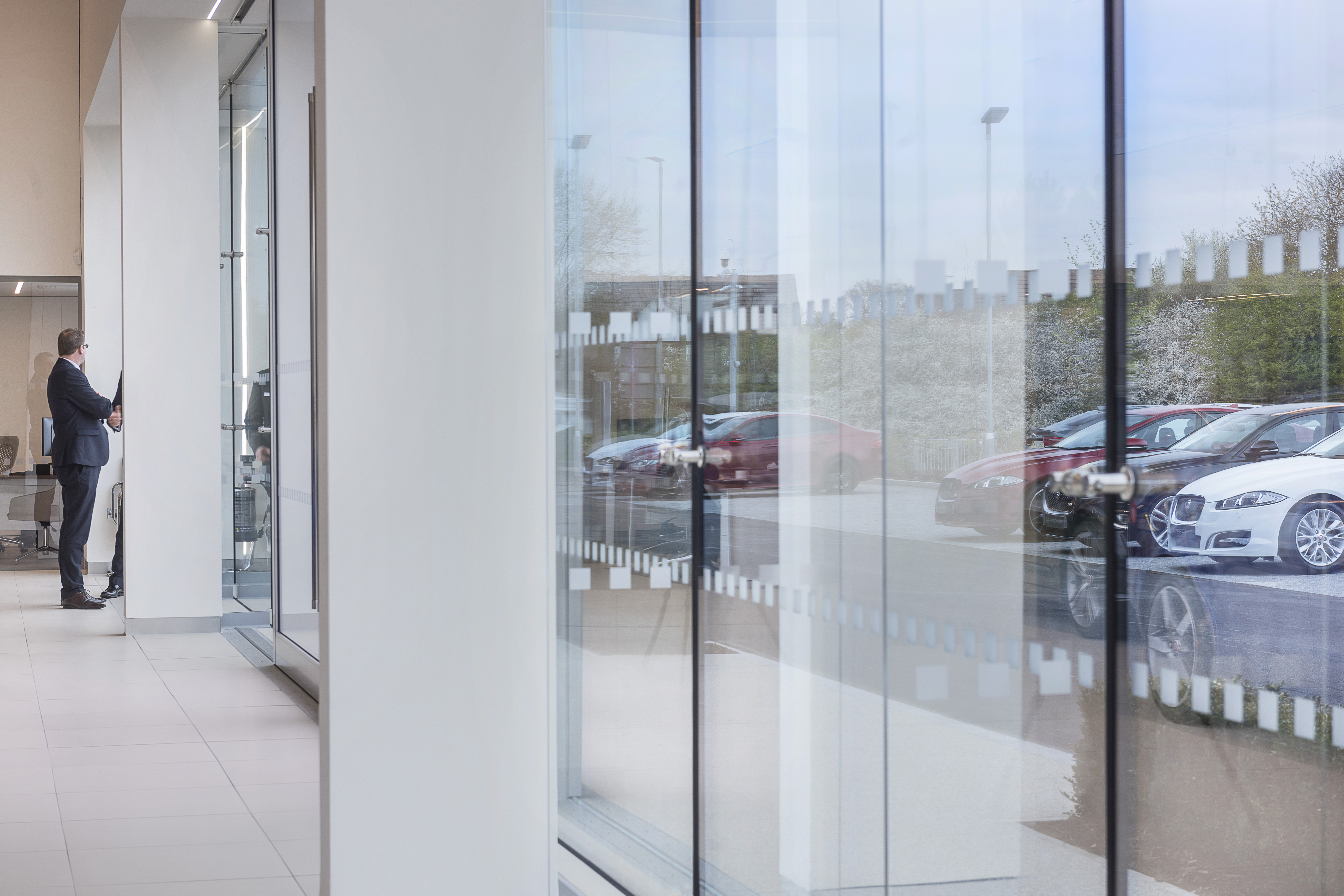 Jaguar Dealership Frontage